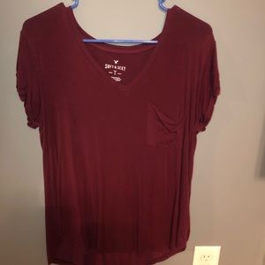 American Eagle matron v neck shirt